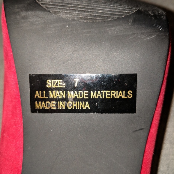 Anne Michelle Faux Suede Heels - Picture 4 of 4